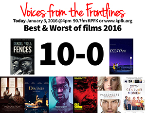 Voices Radio: The Best and Worst of Films 2016 Voices Radio: The Best and Worst of Films 2016