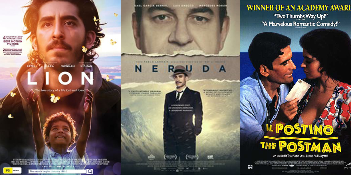 Voices Radio: Film Reviews of Lion, Neruda, and Il Postino Voices Radio: Film Reviews of Lion, Neruda, and Il Postino