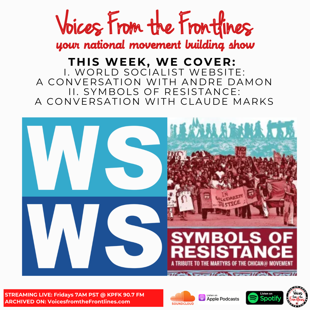 Voices Radio – Eric speaks with Andre Damon and Claude Marks Voices Radio – Eric speaks with Andre Damon and Claude Marks