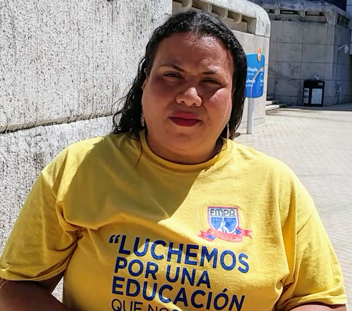 Voices Radio: This week on Voices From the Frontlines, Eric and Channing talk with Mercedes Martinez, President of the Puerto Rican Teachers Federation. Voices Radio: This week on Voices From the Frontlines, Eric and Channing talk with Mercedes Martinez, President of the Puerto Rican Teachers Federation.