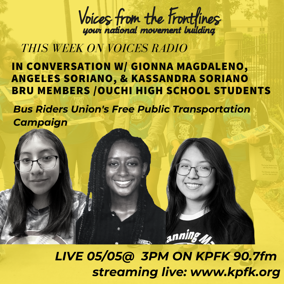 Voices Radio: In Conversation with LCSC Students: Gionna, Kassandra, & Angeles Voices Radio: In Conversation with LCSC Students: Gionna, Kassandra, & Angeles