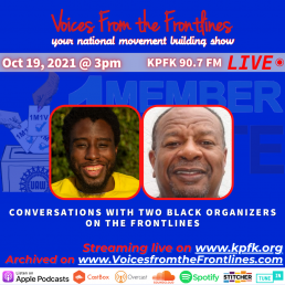 Voices Radio; United All Workers for Democracy, and Defund Police in LA City Schools. Voices Radio; United All Workers for Democracy, and Defund Police in LA City Schools.