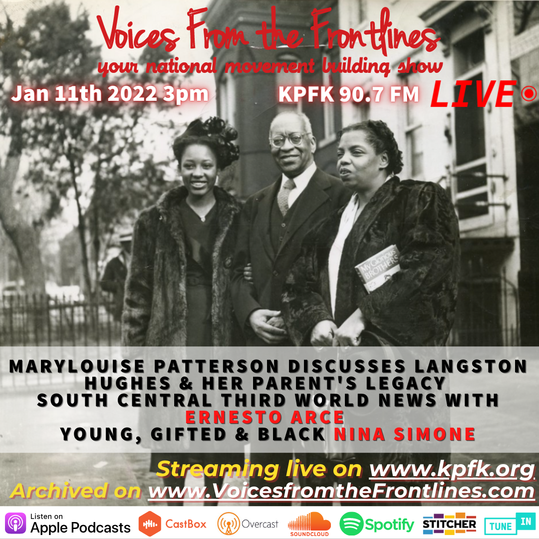 VOICES: MaryLouise Patterson Discusses Langston Hughes and Her Parent’s Legacy VOICES: MaryLouise Patterson Discusses Langston Hughes and Her Parent’s Legacy