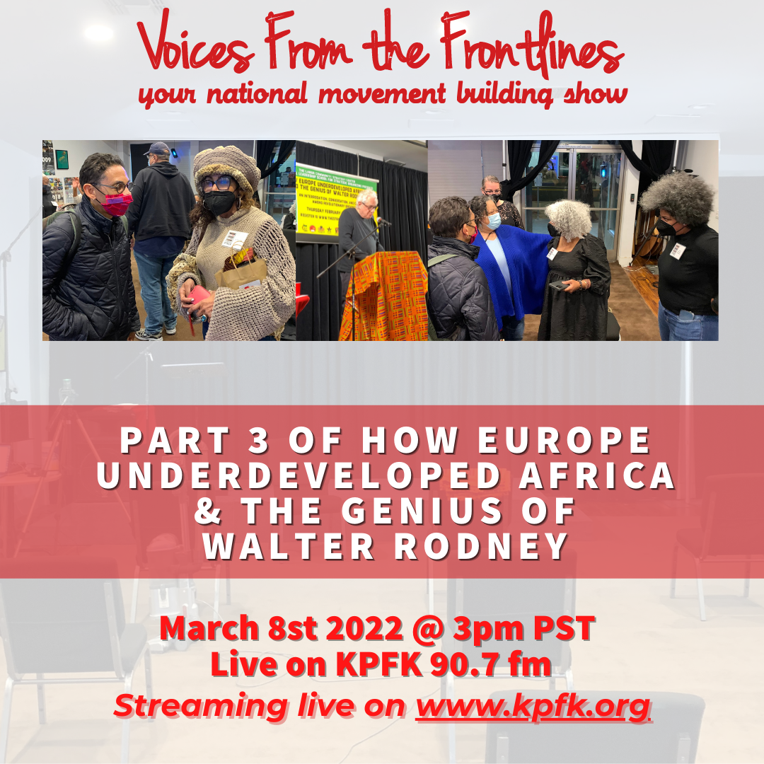 Voices Radio: How Europe Underdeveloped Africa and the Genius of Walter Rodney Voices Radio: How Europe Underdeveloped Africa and the Genius of Walter Rodney